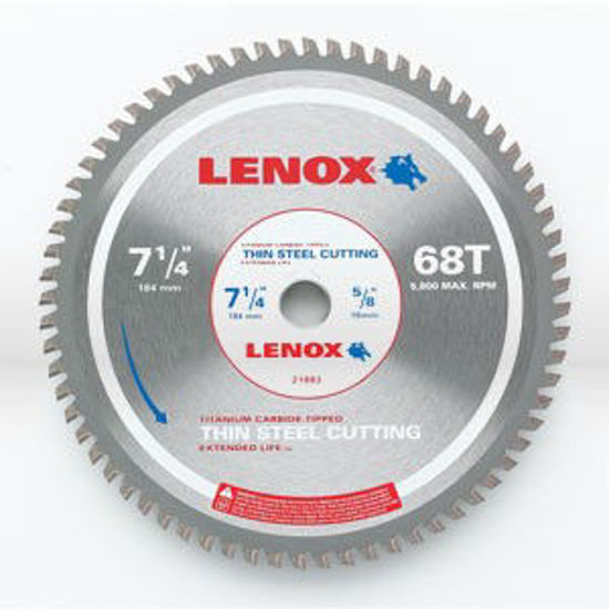 21883 Lenox Circular Saw Blade,7-1/4