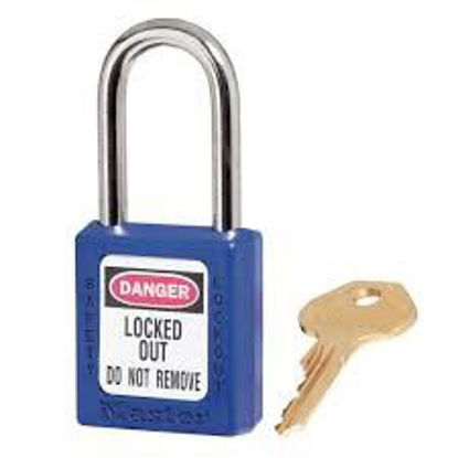 Master Lock 410KA-BLUE Product Image 1